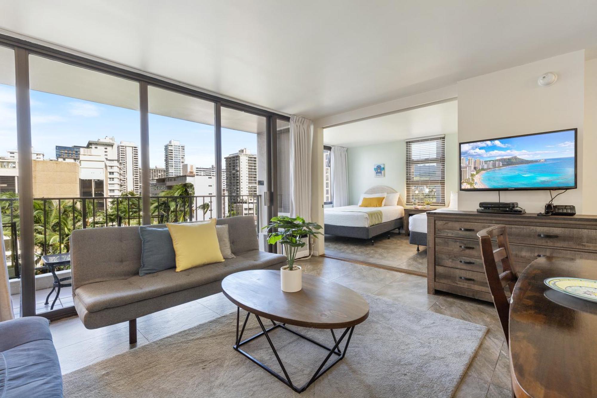 Light & Airy 8Th Floor Ocean View Condo With Lanai Condo Honolulu Exteriér fotografie